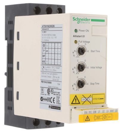 Schneider ATS01N212QN- 5.5kW Digital Soft Starter