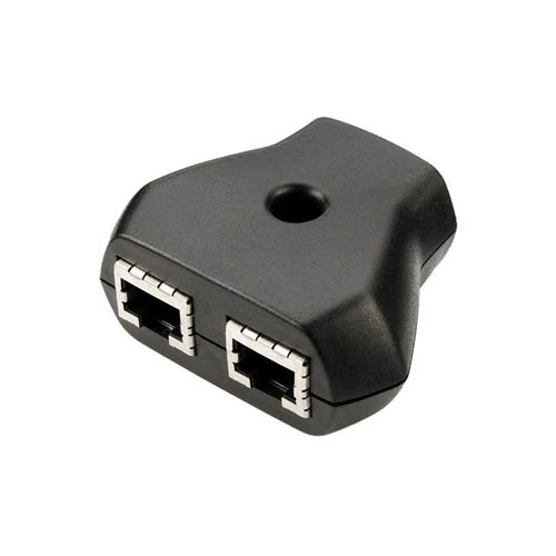 RJ45 3-Way Data Cable Splitter OPT-J45SP-IN
