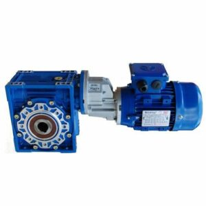 TEC-BM Helical Worm Gearmotor with Brake, 0.37kW, 18rpm
