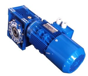 TEC Gearmotor with brake, 3 phase, 0.37kW at 50 to 1 - Image 2
